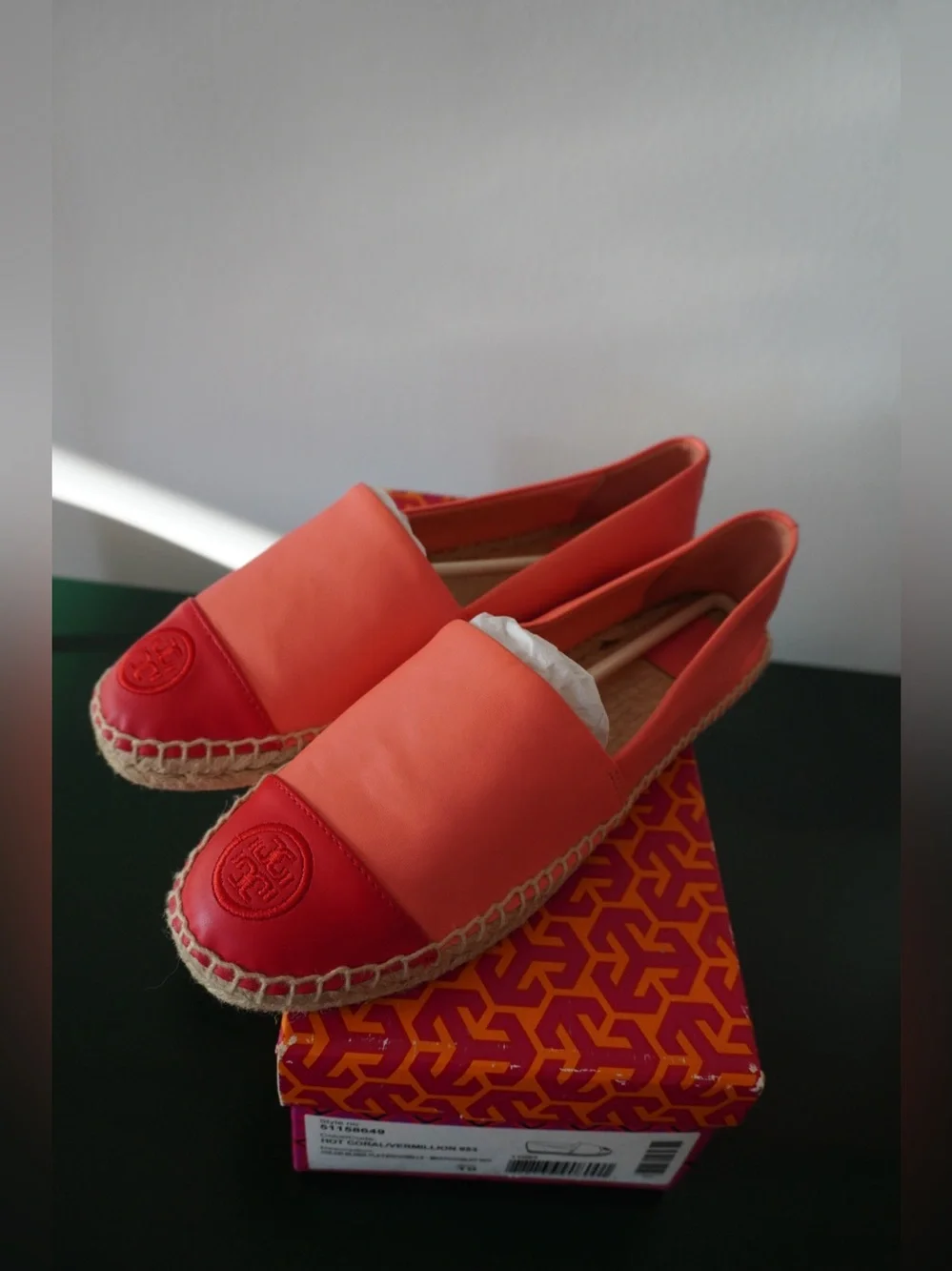Women's Coral Espadrille Slip-Ons